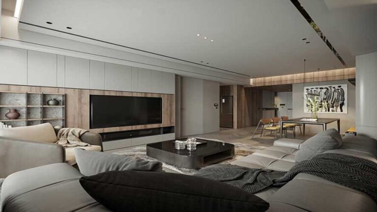 Tổng thể hài hòa trong phần nội thất căn hộ The Matrix One