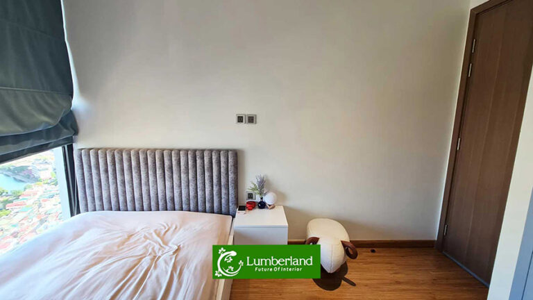 Thiết kế phòng ngủ giành cho nữ giới vừa có thể nghỉ ngơi vừa có thể ngắm nhìn cảnh vật qua cửa kính