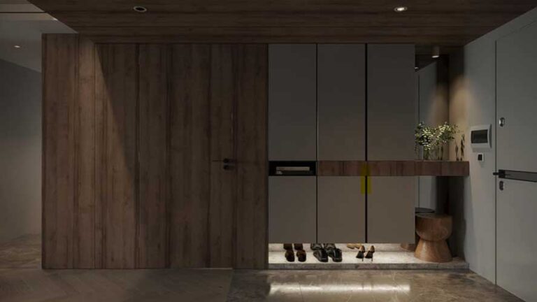 Hệ tủ sát trần tăng công năng chứa đò một cách hiệu quả và vẫn đảm bảo tính thẩm mỹ cao