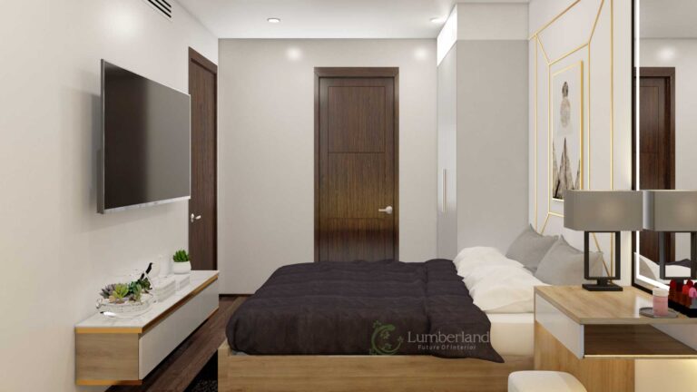 Tông màu trầm, ấm mang lại vẻ đẹp hiện đại, sang trọng