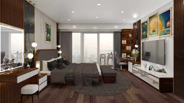 Tông màu nâu chủ đạo mang đến sự lịch lãm, mạnh mẽ