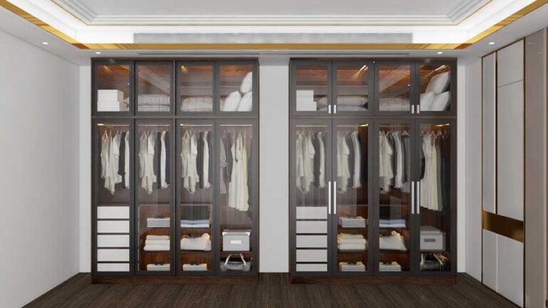 Không gian lưu trữ ngăn nắp, gọn gàng