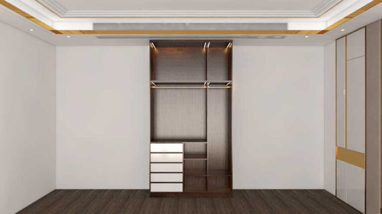 Màu trắng mang lại điểm sáng cho căn phòng