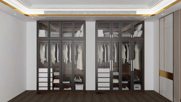 Không gian được sắp xếp gọn gàng, ngăn nắp